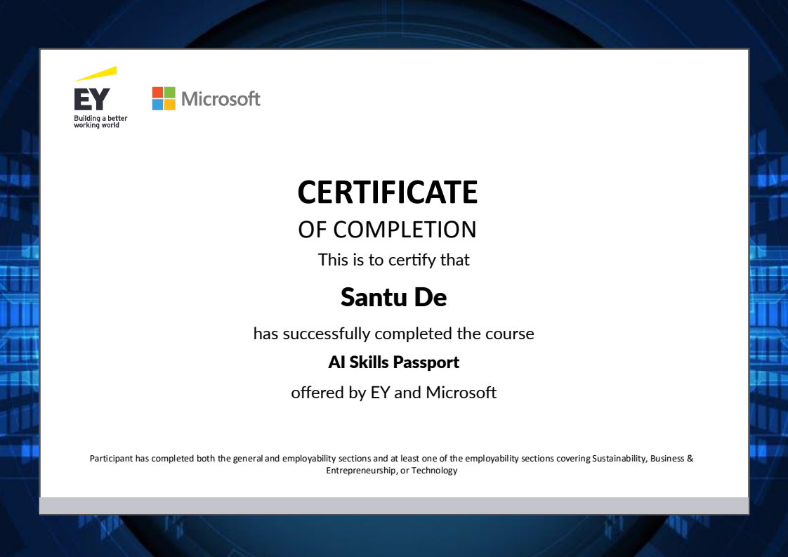 Certificate Preview