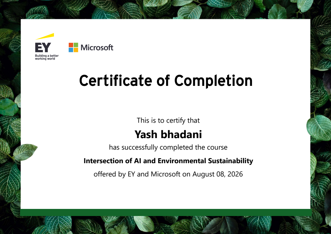 Certificate Preview