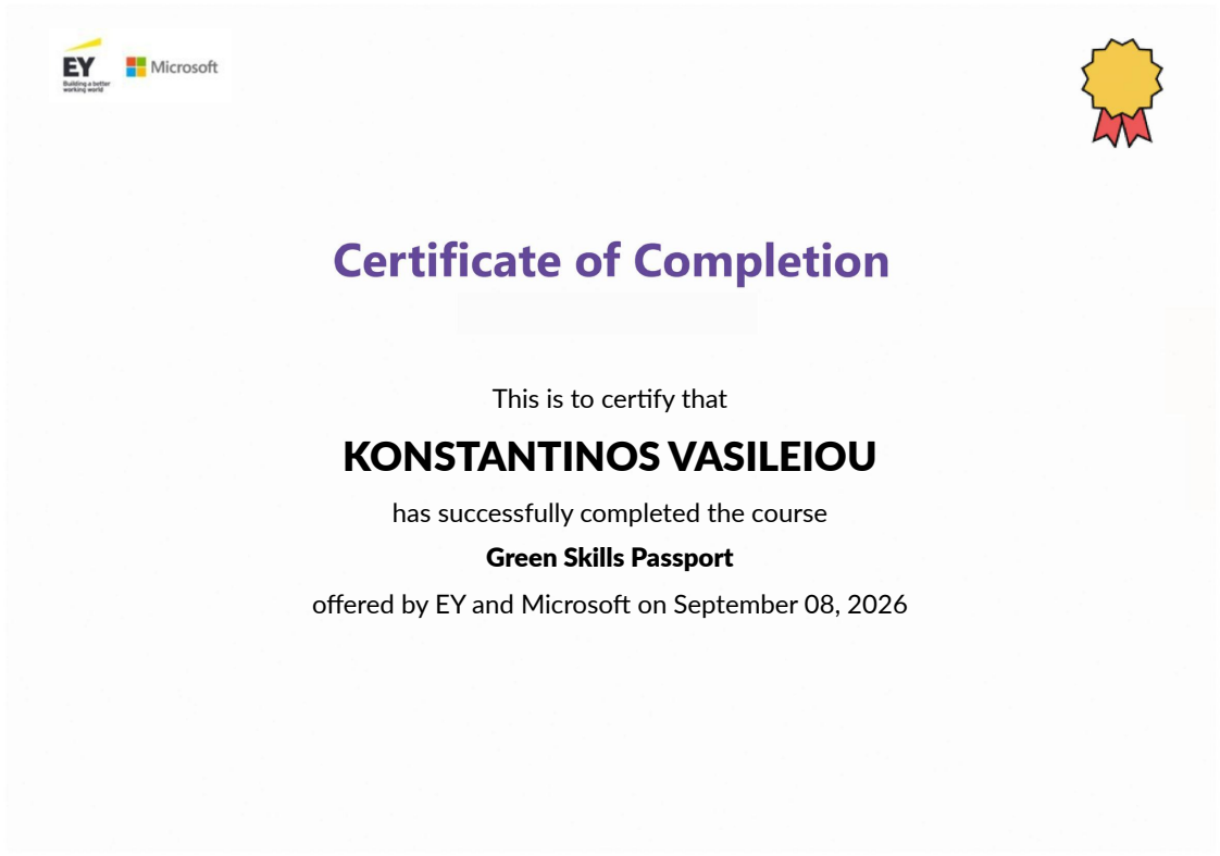 Certificate Preview