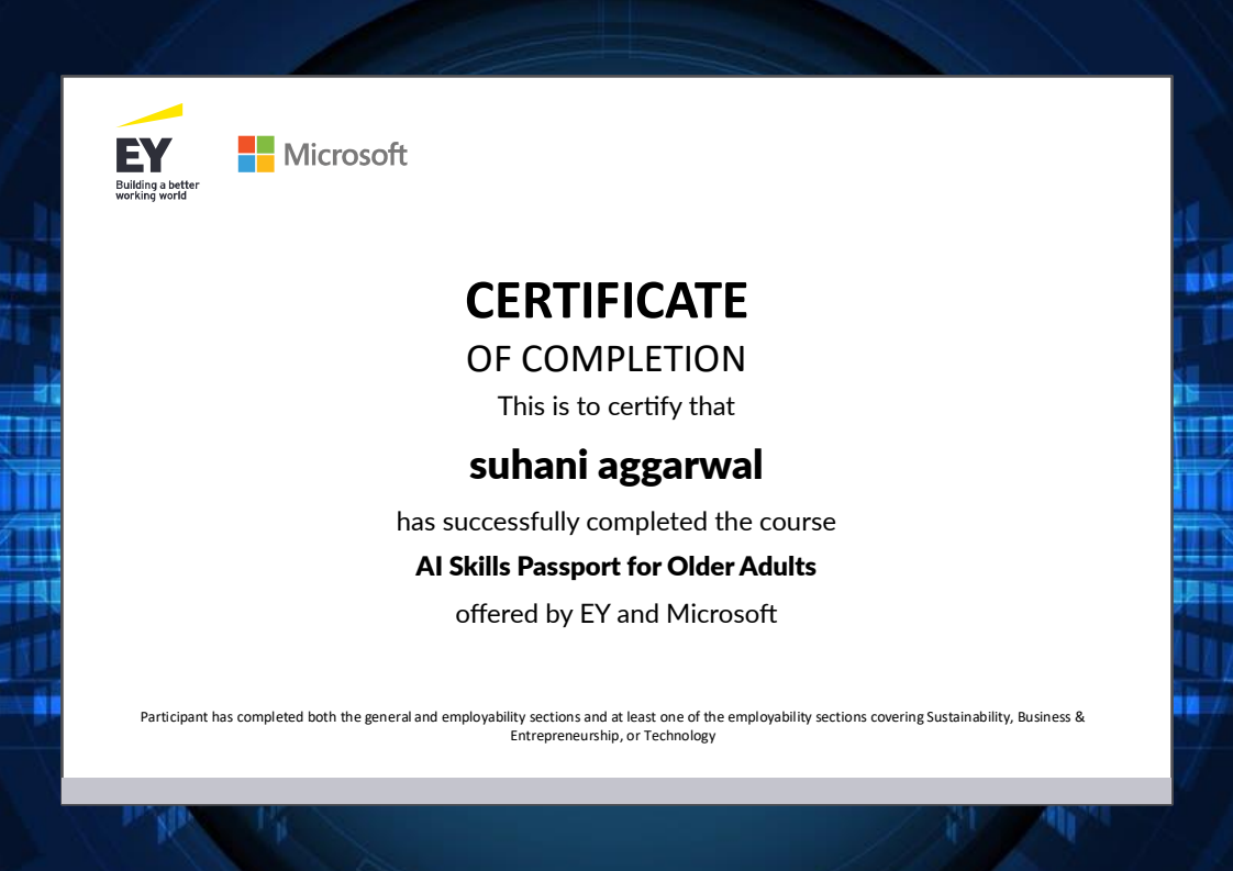 Certificate Preview